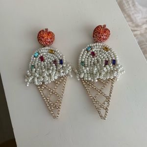 Ice Cream Cone Earrings